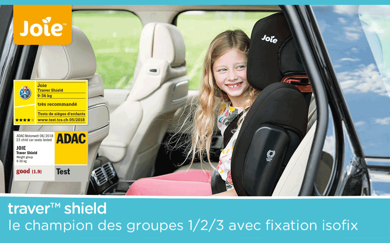 siege auto joie traver shield