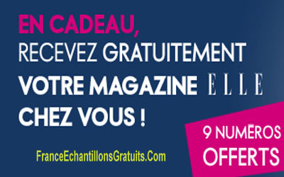 9 Magazines Hebdomadaires ELLE Gratuits