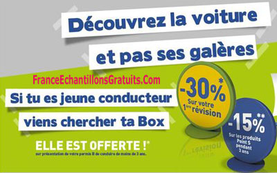 Box Gratuite pour les jeunes conducteurs