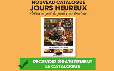 Catalogue gourmand Jours Heureux Gratuit