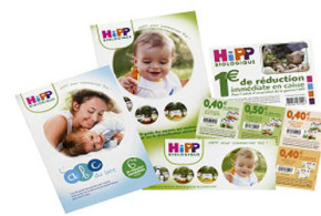 Gratuit : brochure produits Hipp et 10 euros de BDR