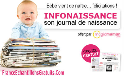 Journal de naissance Info naissance gratuit