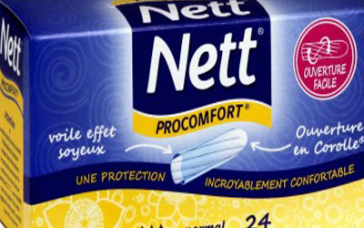 échantillon gratuit de tampons LadyNett