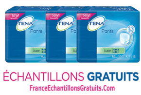 Échantillons Gratuits de produits Tena À Recevoir