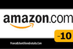 -10€ de réduction dès 50€ d'achats sur Amazon