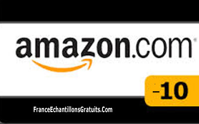 -10€ de réduction dès 50€ d'achats sur Amazon