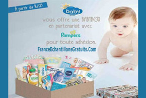 Cadeaux Babybox Pampers gratuite