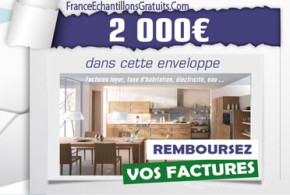 Concours 2000 euros pour rembourser vos factures