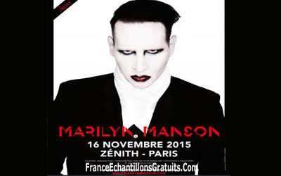 Concours Des places pour le concert de Marilyn Manson