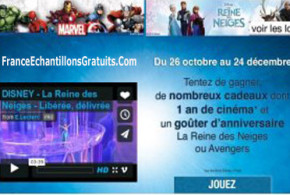 Concours Un an de cinéma avec Pixar Disney