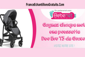 Concours poussette duo Evo de Graco