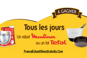 Concours robot Moulinex ou un lot Tefal