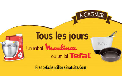 Concours robot Moulinex ou un lot Tefal