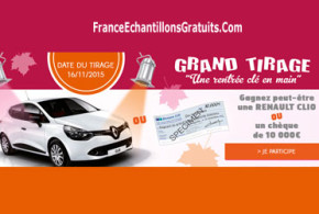 Concours voiture à gagner - Françoise Saget