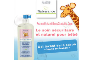 Gel Lavant sans savon cheveux et corps de Natessance