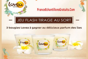 Jeu Concours 3 bougies Gratuit