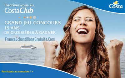 Jeu Concours Croisières Costa pour deux