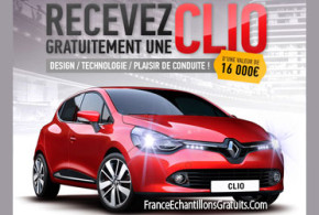 Jeu Concours Renault Clio 4 à gagner