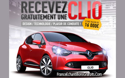 Jeu Concours Renault Clio 4 à gagner