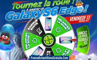 Jeu Concours Samsung galaxy S6 Edge