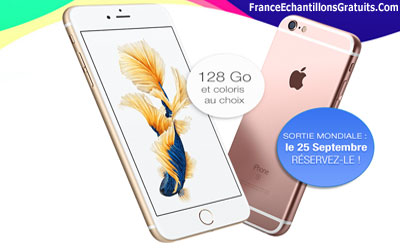 Jeu concours 1 IPhone 6s à gagner