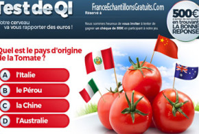 Jeu concours 500 euros - Test de QI