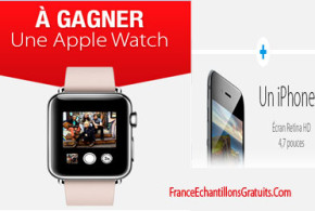 Jeu concours Apple Watch et Iphone 6 à gagner