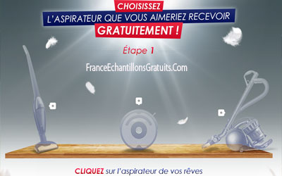 Jeu concours Aspirateurs au choix à gagner