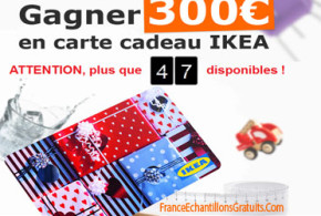 Jeu concours Carte cadeau IKEA