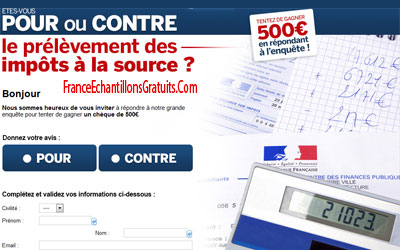 Jeu concours Gagnez 500 euros