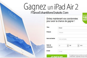 Jeu concours Ipad air 2 à gagner