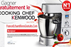 Jeu concours Robot cuiseur cooking chef Kenwood