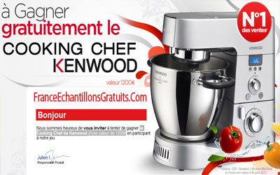 Jeu concours Robot cuiseur cooking chef Kenwood