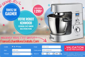 Jeu concours Robot kenwood de 1299 euros