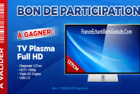 Jeu concours TV Plasma Full HD à gagner