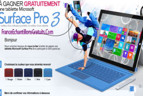 Jeu concours Tablette surface pro 3