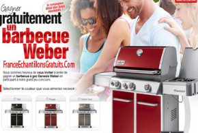 Jeu concours barbecue Weber à gagner