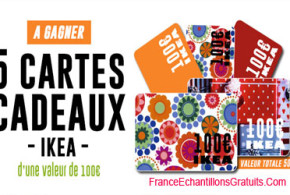 Jeu concours chèque cadeau IKEA de 100 euros