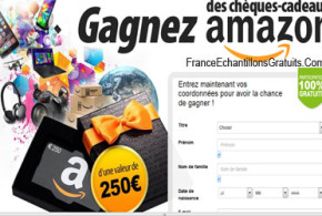 Jeu concours chèque cadeau amazon