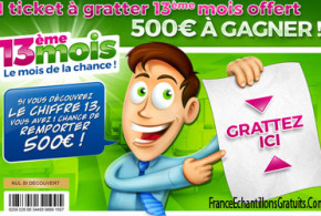Jeu concours chèque de 500 euros à gagner