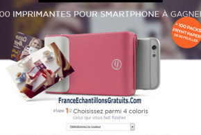 Jeu concours imprimantes pour smartphone