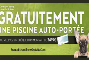 Jeu concours piscine auto portée à gagner