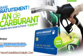 Jeu concours un an de carburant