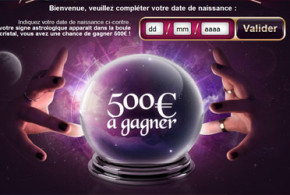 Jeu concours un cheque de 500 euros