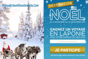 Jeu concours un voyage en Laponie