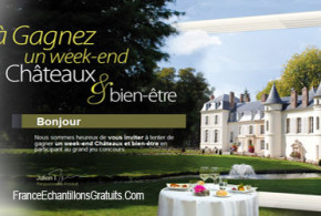 Jeu concours week-end Châteaux et bien-être