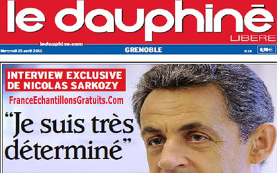 Le journal Le Dauphiné gratuit pendant 1 an