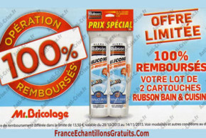 Lot sanitaire Rubson 100 % remboursés