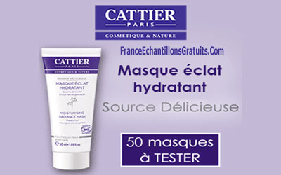 Masque Eclat Hydratant de Cattier