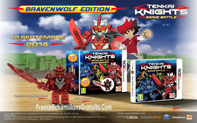 Réduction de 74% Tenkai Knights sur Auchan